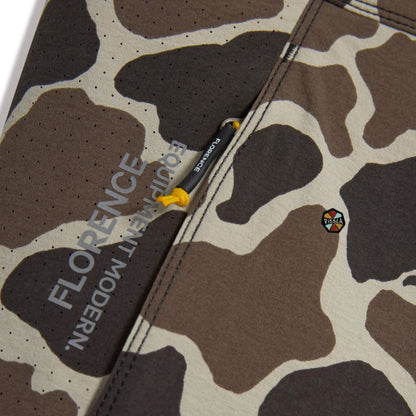 Florence Marine X Boardshorts Cordura® Airtex 28" - 38" Tundra Camo - Must - Have for Surfers