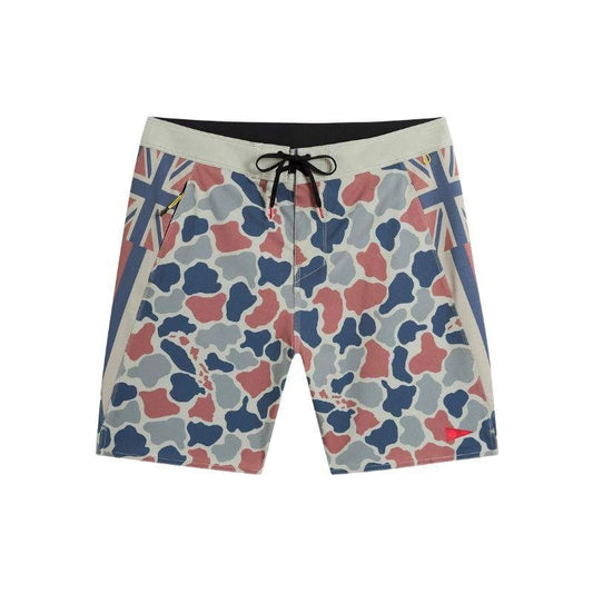 Florence Marine X Boardshorts F1 Pro Hawaii (28"-44") Turkish Camo - Must-Have for Surfers