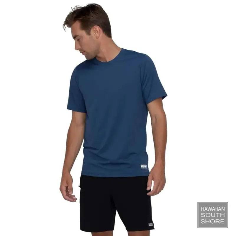 Shop FLORENCE MARINE X Airtex Short Sleeve Rashguard Dark Navy| Hawaii