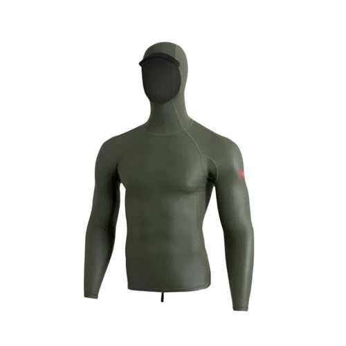 Florence Marine X Rashguard WINDSHIELD 2.0 Hooded (XLarge-XXLarge) Thyme