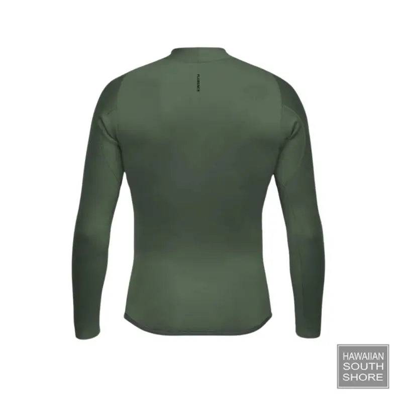 Shop Florence Marine X Long Sleeve Rashguard Burnt Olive| Hawaii