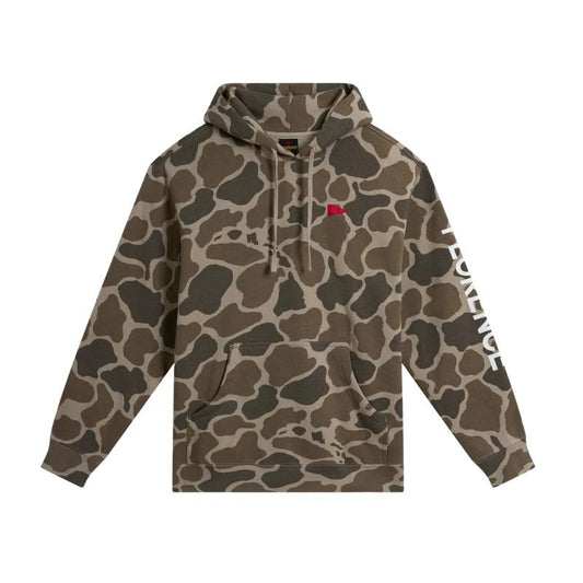 Florence Marine X Hoodie Burgee (Small - Large) Tundra Camo - Must - Have for Surfers