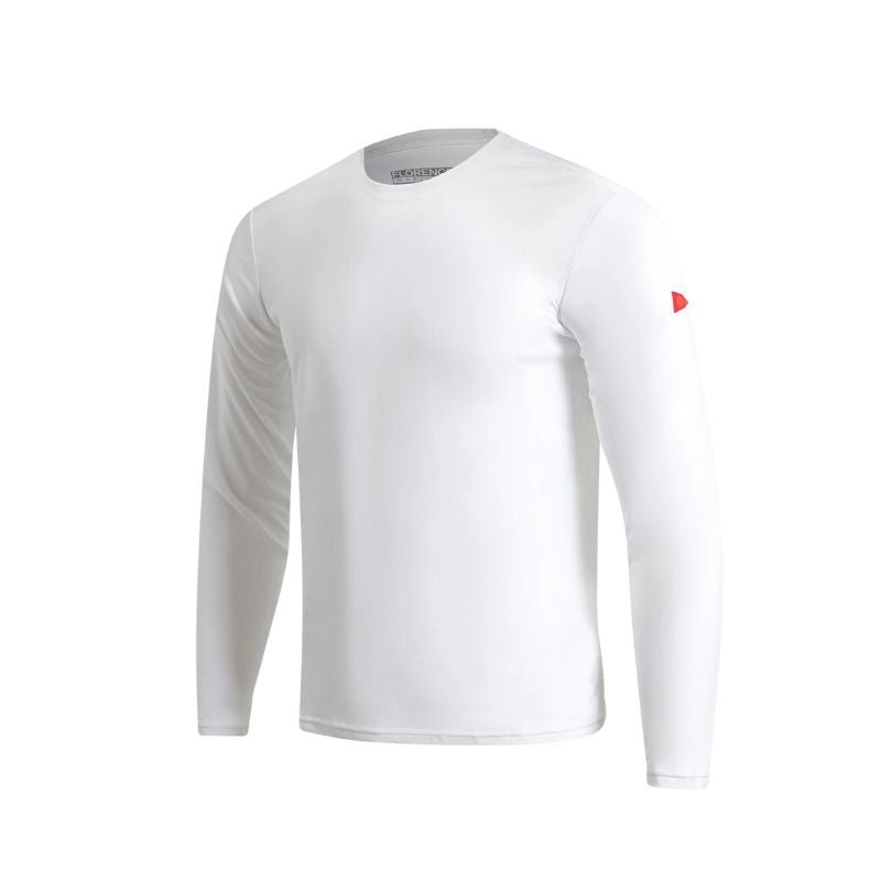 Florence Marine X Rashguard Airtex Long Sleeve Medium White - Must - Have for Surfers