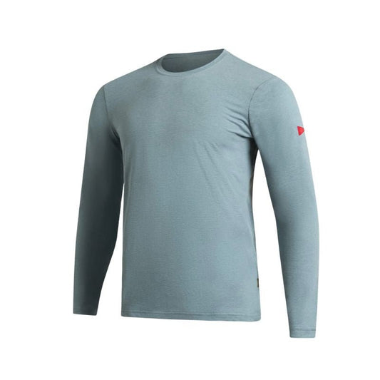 Florence Marine X Rashguard Airtex Long Sleeve (Small - XXLarge) Heather Light Sea Blue - Must - Have for Surfers