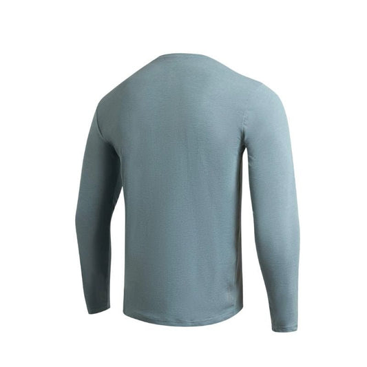 Florence Marine X Rashguard Airtex Long Sleeve (Small - XXLarge) Heather Light Sea Blue - Must - Have for Surfers