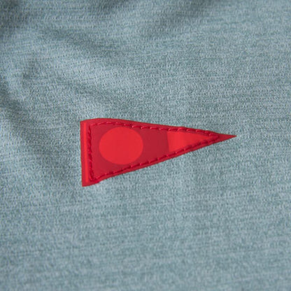 Florence Marine X Rashguard Airtex Long Sleeve (Small - XXLarge) Heather Light Sea Blue - Must - Have for Surfers