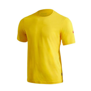 Florence Marine X Rashguard Airtex Short Sleeve (Small - Large) Yellow - Must - Have for Surfers
