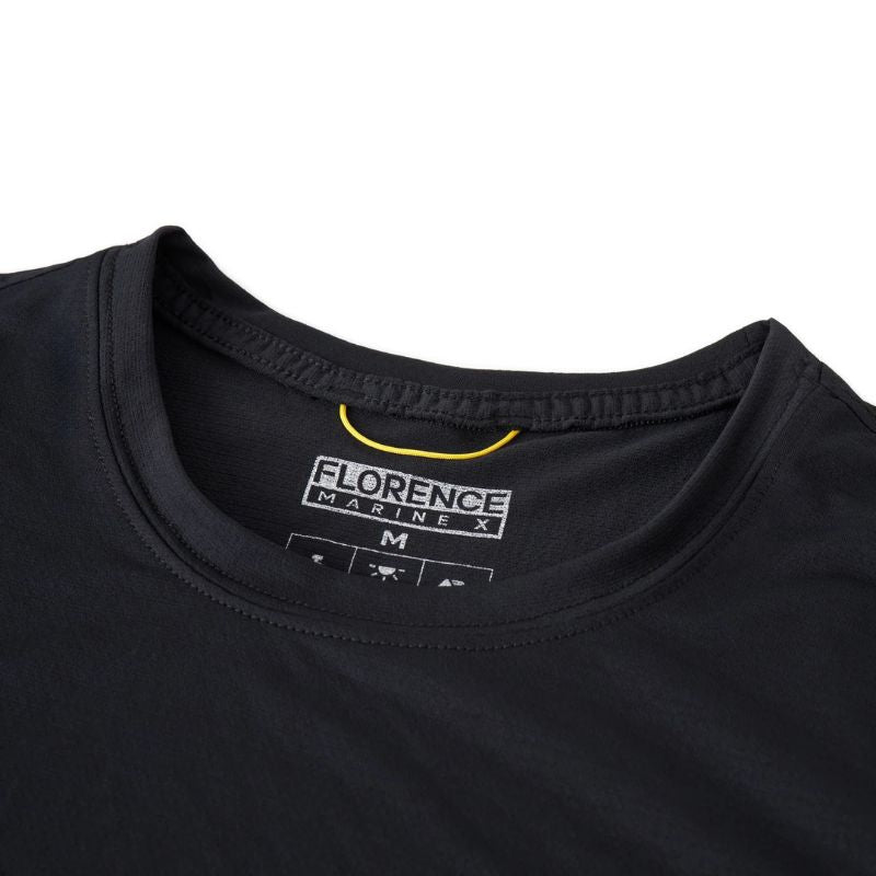 Florence Marine X Rashguard Airtex UPF Long Sleeve Small - XLarge Black - Must - Have for Surfers