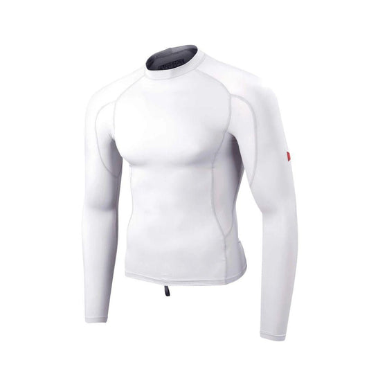 Florence Marine X Rashguard Longsleeve (Med - XLarge) White - Must - Have for Surfers