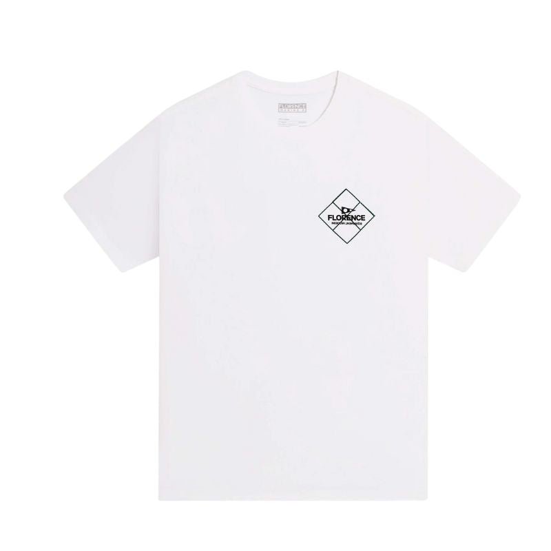 Florence Marine X T-Shirt Indicator (Small - XLarge) White - Must - Have for Surfers