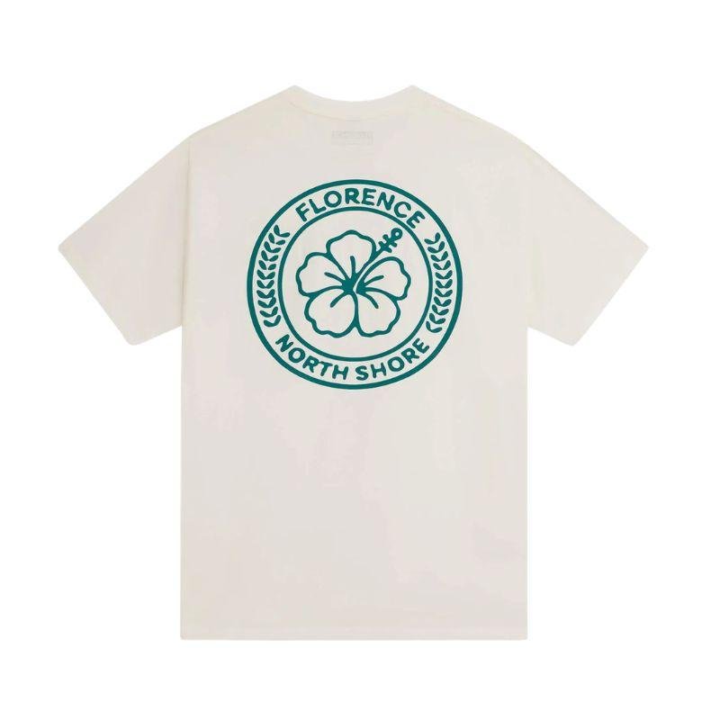 Florence Marine X T-Shirt Medallion (Small - XXLarge) Off White - Must - Have for Surfers