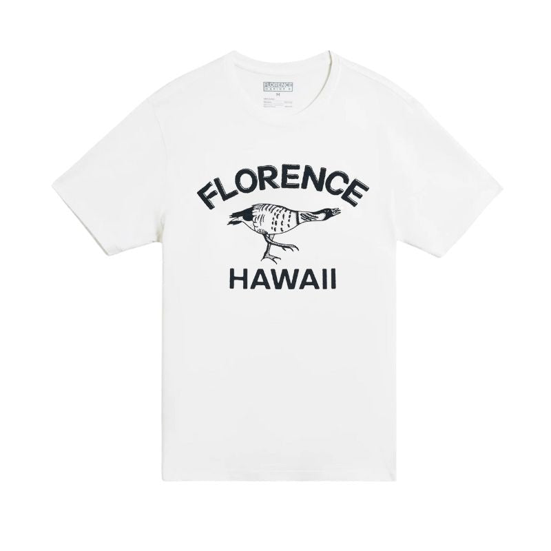 Florence Marine X T-Shirt NENE (Small - XLarge) White - Must - Have for Surfers