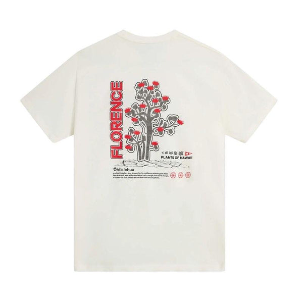 Florence Marine X T-Shirt Resilience (Small - XLarge) Off White - Must - Have for Surfers