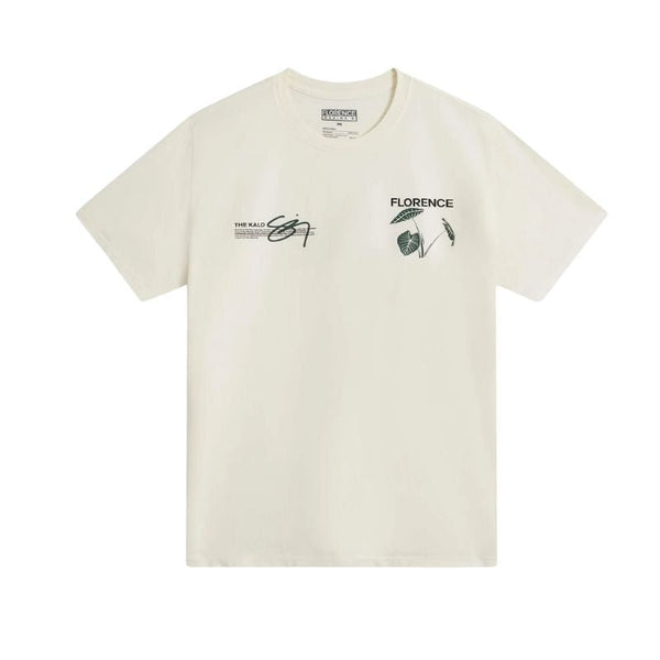 Shop Florence Marine X T-Shirt Sig Zane Kalo Off White | Hawaii