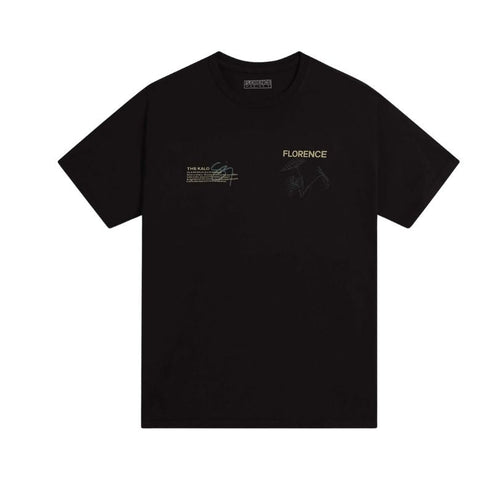 Florence Marine X Sig Zane Kalo T-Shirt with traditional Hawaiian kalo design