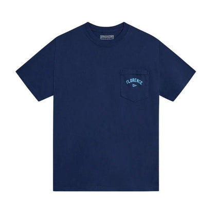 Florence Marine X T-Shirt Vela Pocket (Small - XXLarge) Navy - Must - Have for Surfers