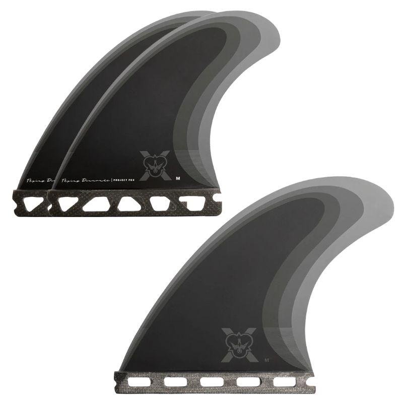 Flying Diamonds FDX1 Tri Fin Set (Med - Large) - Must - Have for Surfers