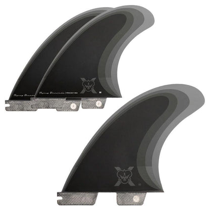 Flying Diamonds FDX1 Tri Fin Set (Med - Large) - Must - Have for Surfers