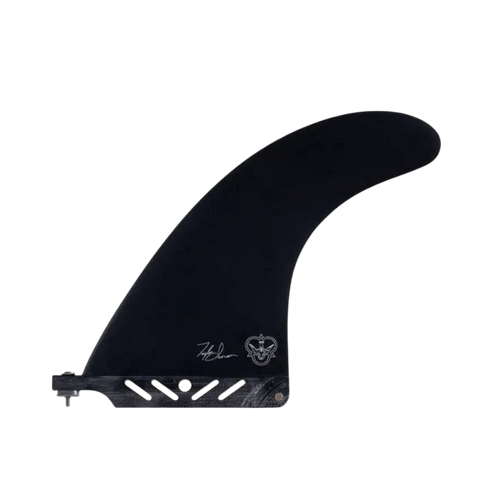 Taylor Jensen signature center fin for performance longboarding
