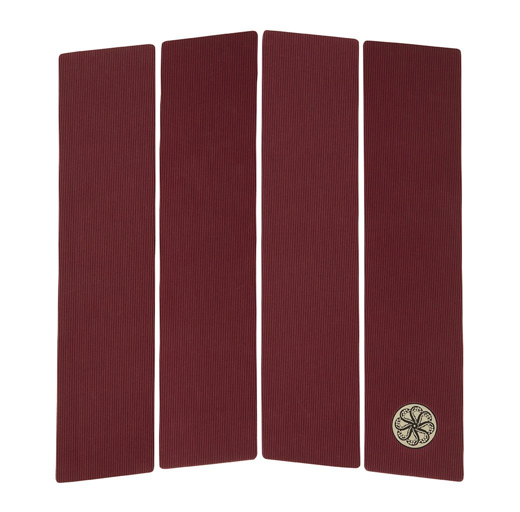 Front Deck Corduroy Grip™ Traction Pad - Burgundy (For Online Purchase Only) - Must-Have for Surfers