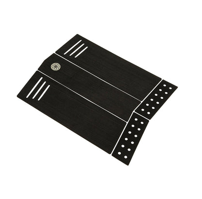 Front Deck III - Scrub Tech™ Traction Pad - Black (For Online Purchase Only) - Must-Have for Surfers