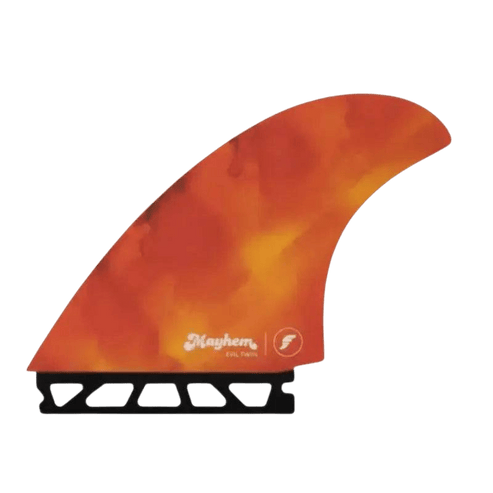 Futures Mayhem Evil Twin honeycomb keel fin set