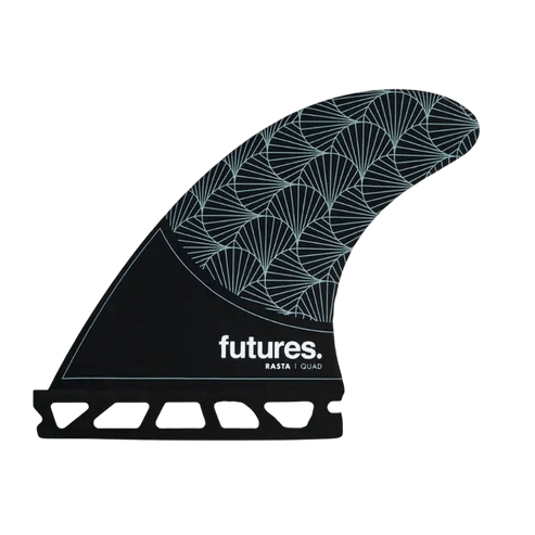 Futures Rasta Quad fins medium honeycomb Dave Rastovich