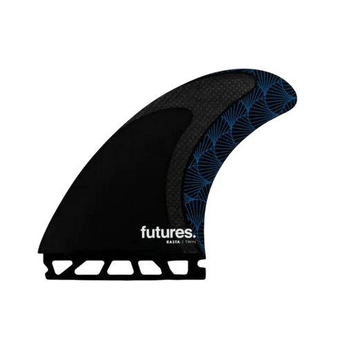 Futures Rasta Twin+1 honeycomb carbon fins Dave Rastovich