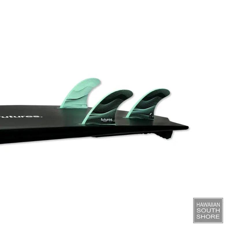 Futures F3 Legacy Honeycomb Thruster Fins - GROM Green