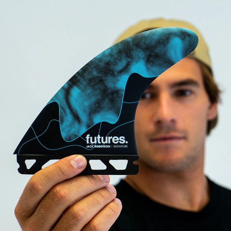 Futures Thruster Jack Robinson Techflex Large Blue - Must-Have for Surfers