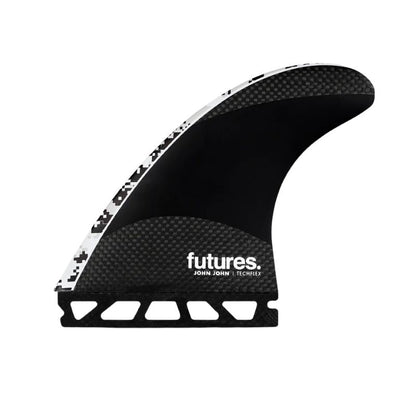 Futures THRUSTER John John Techflex Pro Neutral Template Digi White - Must - Have for Surfers
