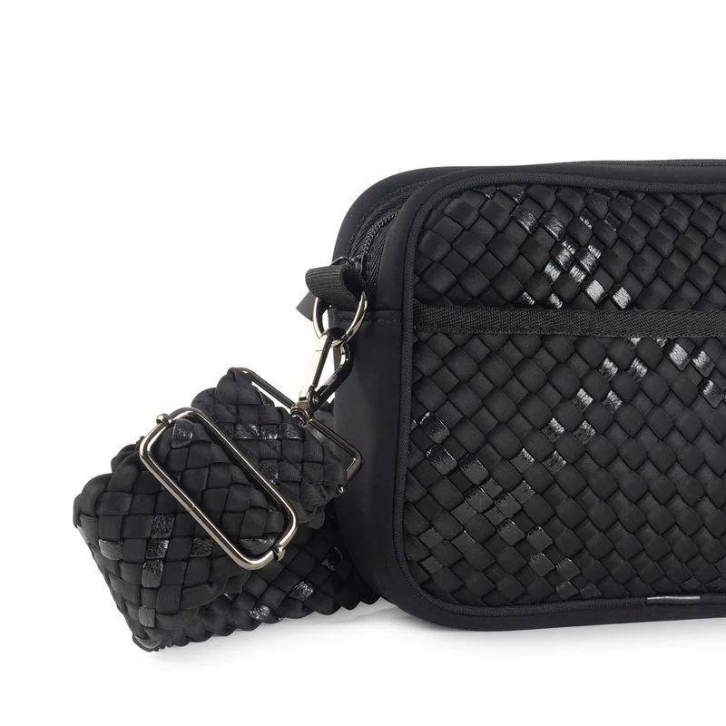 HA Bag Crossbody Drew Woven Noir - Must-Have for Surfers