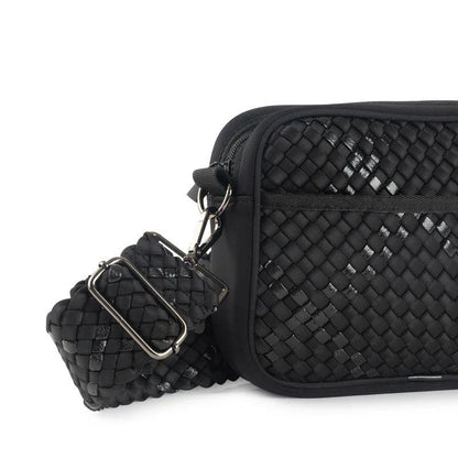 HA Bag Crossbody Drew Woven Noir - Must-Have for Surfers