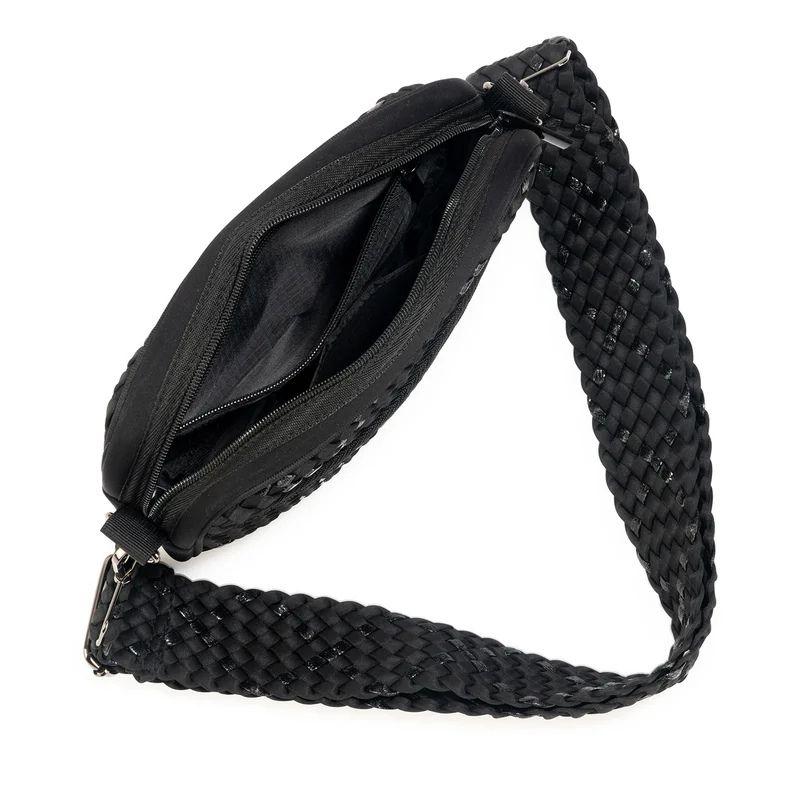 HA Bag Crossbody Drew Woven Noir - Must-Have for Surfers