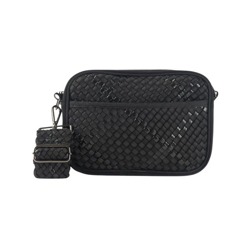HA Bag Crossbody Drew Woven Noir - Must-Have for Surfers