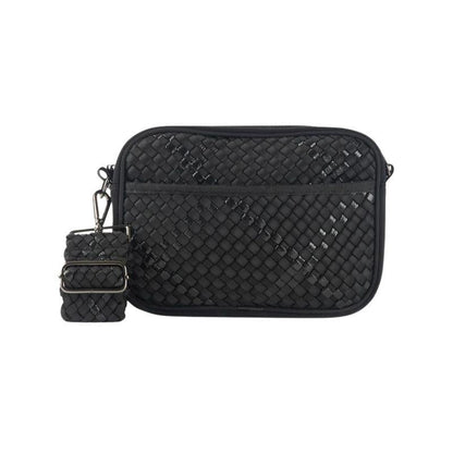 HA Bag Crossbody Drew Woven Noir - Must-Have for Surfers