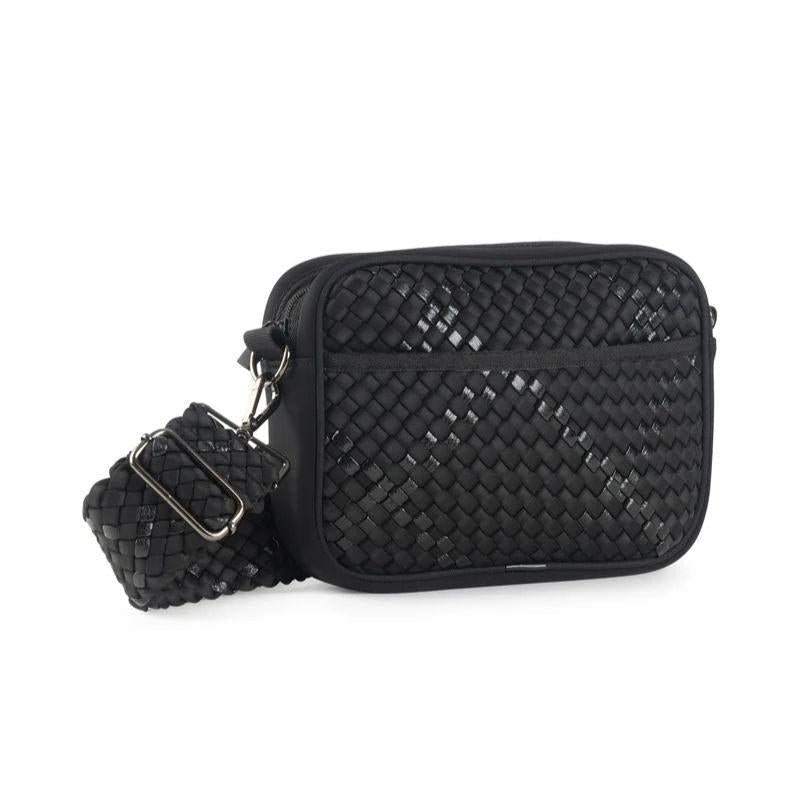 HA Bag Crossbody Drew Woven Noir - Must-Have for Surfers