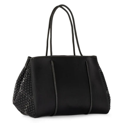 HA Tote Bag Grayson Noir Woven Black - Must - Have for Surfers