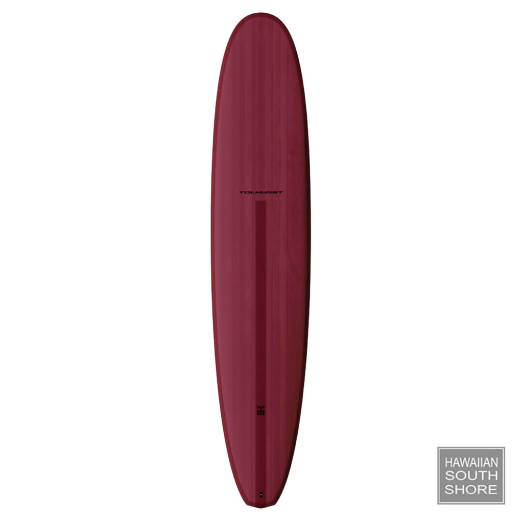 Harley Ingleby Diamond Drive 2.0 (9’6) 4+1 Fin FCS Thunderbolt Red Maroon SHOP SURFBOARDS Surf Shop and Clothing Boutique Honolulu