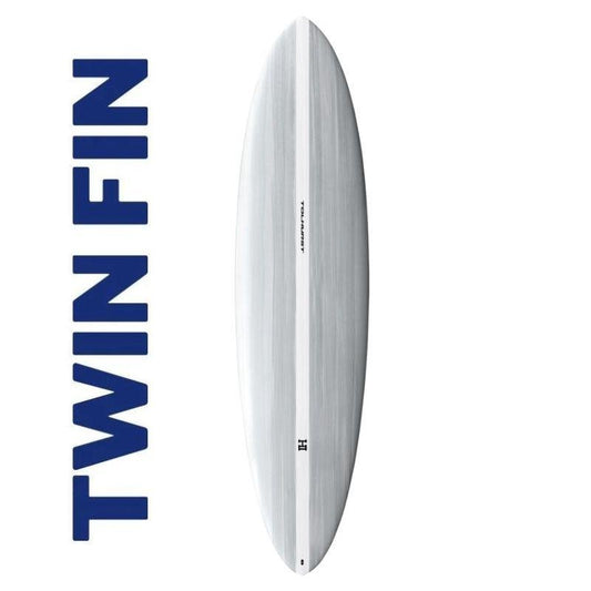 Harley Ingleby MID 6 MINI TWIN (6'4 - 6'10) Thunderbolt Red FCS II - Must - Have for Surfers