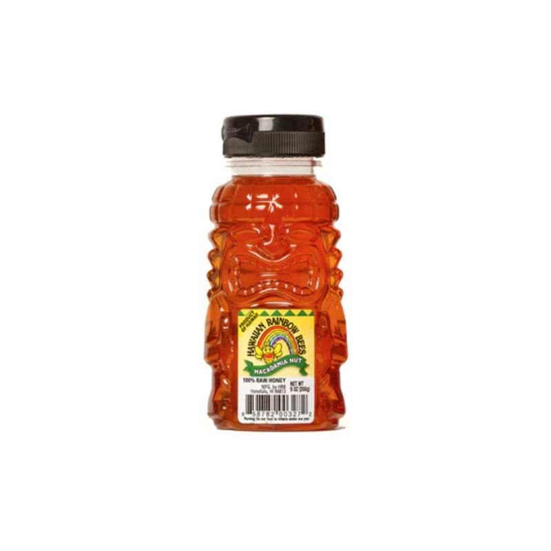 Hawaiian Rainbow Bees Honey Tiki Macadamia Nut - Must - Have for Surfers