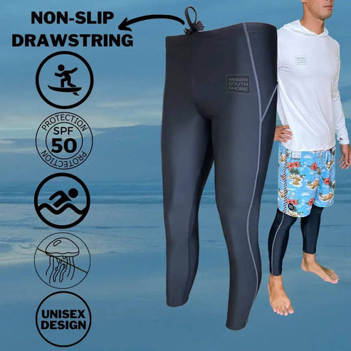 Hawaiian South Shore SPF 50 surf leggings for UV protection