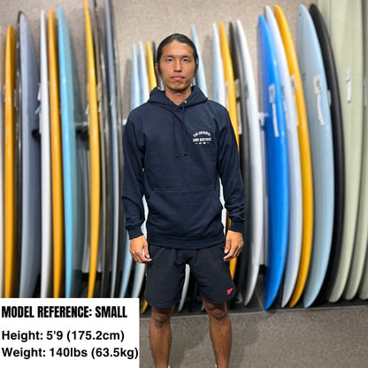 HawaiianSouthShore Hoodie 1996 (Small - 2XLarge) Navy - Must - Have for Surfers