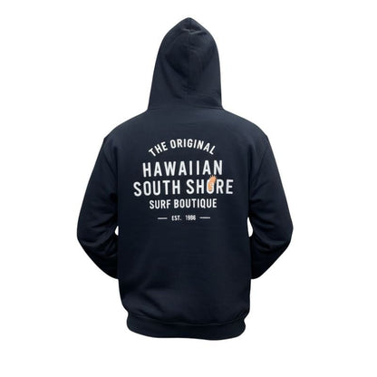 HawaiianSouthShore Hoodie 1996 (Small - 2XLarge) Navy - Must - Have for Surfers