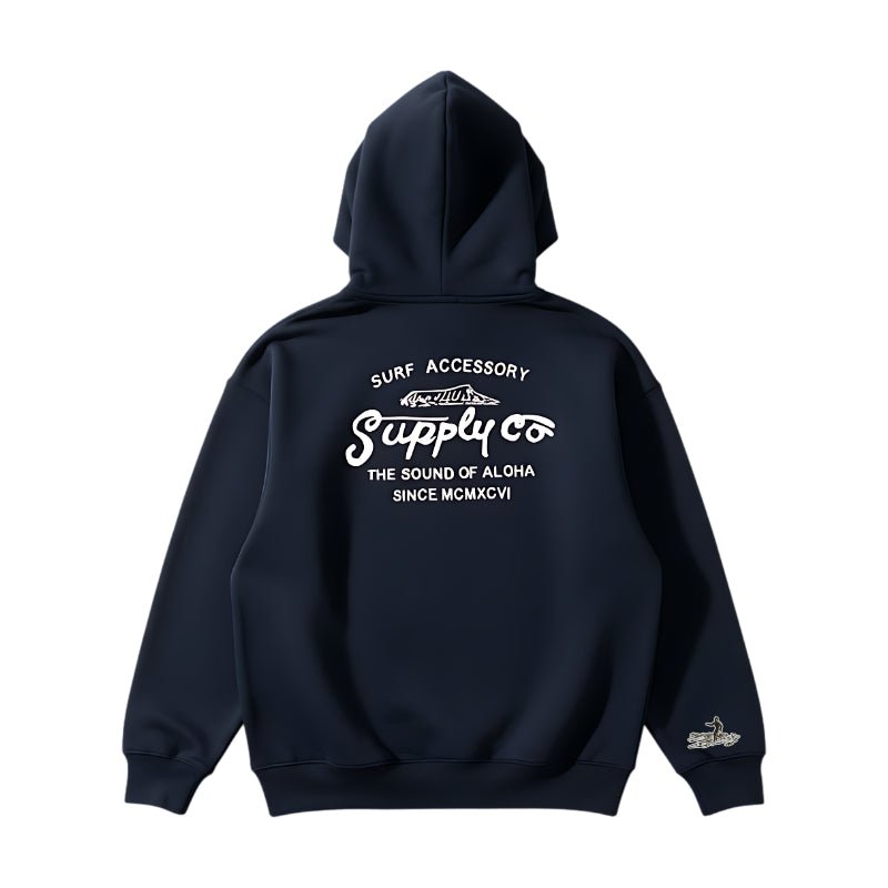 HawaiianSouthShore Hoodie Surf Supply (Small - XLarge) Navy - Must - Have for Surfers