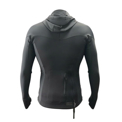 HawaiianSouthShore Hybrid Hooded Wet Rash w/ Thumbhole (Small - XXLarge) - Must - Have for Surfers