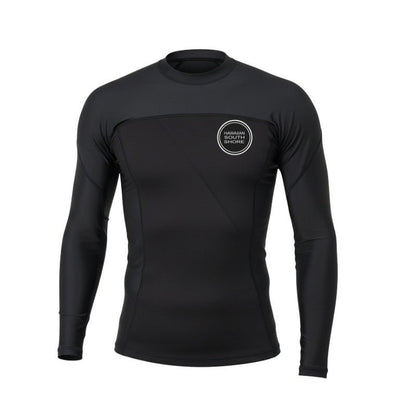 HawaiianSouthShore Hybrid Wet/RashGuard Ltd. (Small - XXLarge) Black - Must - Have for Surfers