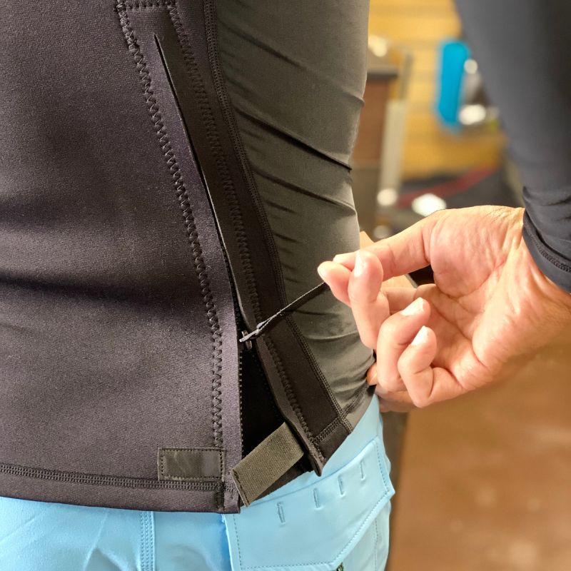 HawaiianSouthShore Hybrid Wet/RashGuard Ltd. (Small - XXLarge) Black - Must - Have for Surfers