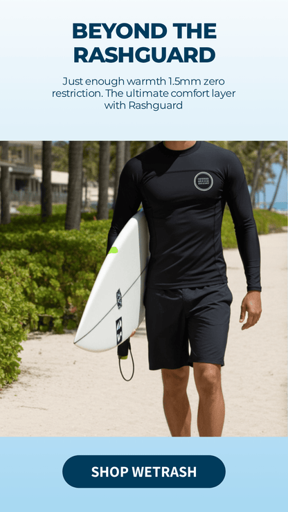 HawaiianSouthShore Hybrid Wet/RashGuard Ltd. (Small - XXLarge) Black - Must - Have for Surfers