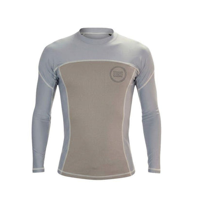 HawaiianSouthShore Hybrid Wet/Rashguard Ltd. (Small-XXLarge) Grey - Must-Have for Surfers